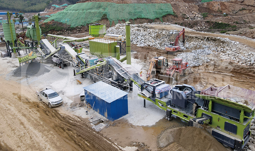 湖南年产150万吨模块化硬岩制砂EPC总包项目